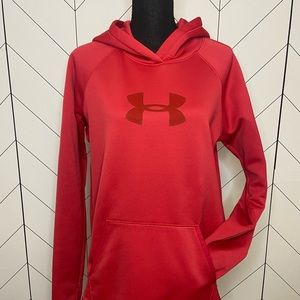 UnderArmour Hoodie - Reddish Pink Size M